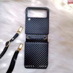 [CÓ SẴN] Ốp Samsung Z Flip 3 - ZFlip 3 - ZFlip3 - Flip3 5G unisex cho cả nam và nữ bảo vệ bản lề kèm dây dài 4
