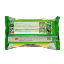 Cước Cọ Rửa Siêu Sạch Có Mút Chữ Nhật Scotch-Brite 3M (71x95mm) – 3X Sạch Hơn, Bền Hơn 4