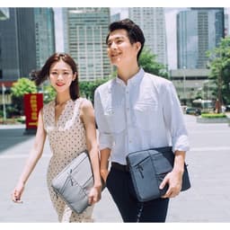 TÚI CHÔNG SỐC LAPTOP CÓ TAY SÁCH,THỜI TRANG ,KHÓA CHẮC CHẮN,NHIỀU NGĂN PHỤ BEN NGOAI ĐỂ PHỤ KIỆN CUA LAPTOP 2