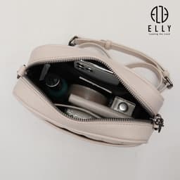 [Tặng hộp 20.10]  Túi xách nữ cao cấp da thật ELLY – ET122 9