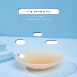 Miếng dán ngực silicon nhiệt tự thân không keo siêu dính Y3 3
