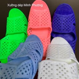Sỉ Dép Tổ Ong Màu Chất Nhựa Mềm Êm Chân,dễ cọ rửa, đa sắc 1