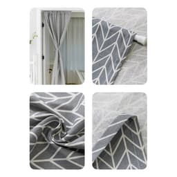 Rèm cửa, rèm kiểu Nhật đa năng Noren loại 1 mảnh( đã bao gồm thanh rèm) 4
