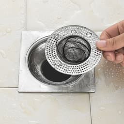 Bịt nắp lọc rác inox nhà tắm JYoohome Giỏ lưới bịt nắp cống chặn rác thoát nước nhanh chống gỉ 2
