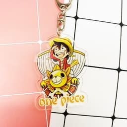 (Mua 1 tặng 1) Móc khóa One Piece Đảo Hải Tặc Luffy mũ rơm quà tặng độc đáo dễ thương hình anime chibi 4