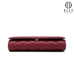 [Tặng hộp 20.10]  Túi clutch nữ cao cấp da thật ELLY – EC59 8
