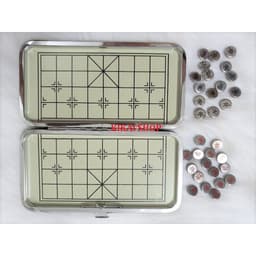 [GIFT] Bộ cờ tướng mini bỏ túi Hộp đựng cờ tướng gắn nam châm Size gấp gọn 8 x 15mm Quà tặng độc đáo 4