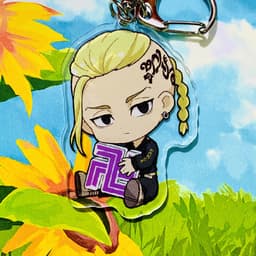 (mua 1 tặng 1) ( Mica ) Móc khóa in hình TOKYO REVENGERS Kịch Trường Của Takemichi ver ÔM 
anime chibi dễ thương 5