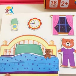 Học Liệu Bóc Dán Montessori 17 Chủ Đề Đồ Chơi Giáo Dục Sớm Cho Bé  Alokidstb Tái Sử Dụng Nhiều Lần 8