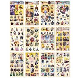 12 tấm ảnh dán sticker JIBAKU SHOUNEN HANAKO-KUN Ác Quỷ Trong Nhà Xí Toilet bound in hình anime chibi 2