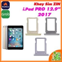 Khay Đựng Sim Thay Thế cho iPad Pro 12.9" Gen 2 2017 (có nút Home+Flash) Bằng Thép như ZIN 1