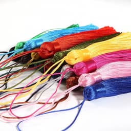 Dây Tua Rua Béo - Tua Béo Trang Trí Handmade Đa Dạng Màu Sắc Phong Cách Cổ Phong Làm Phụ Kiện Quà Tặng 7