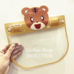 Màn chắn - Kính kiếng chắn giọt bắn cho bé - Baby Face Shield - Kính chống dịch cho trẻ em 9