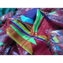 12m cờ tam giác,  cờ đuôi nheo vải satanh (KHO HUONG VUONG ) 2