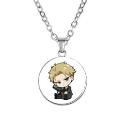Vòng cổ in hình nhân vật SPY x Family anime chibi xinh xắn phụ kiện trang sức 5