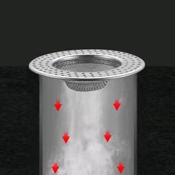 Nắp bịt cống thoát sàn nhà tắm bằng lưới inox thoát nhanh, chặn tóc, lọc rác, chống tắc hiệu quả 5