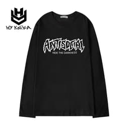 Áo Thun HY KOREA Tay Dài Form Rộng Unisex Antis 308 1