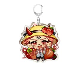 Mua 1 tặng 1 Móc khóa JUJUTSU KAISEN ver MẪU GIÁO - HOA QUẢ Chú Thuật Hồi Chiến anime chibi mica trong acrylic 3