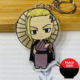 (Mua 1 tặng 1) Móc khóa TOKYO REVENGERS ver YUKATA anime chibi Kịch Trường Của Takemichi Mica trong acrylic 5