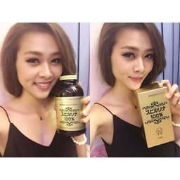 Tảo Xoắn Spirulina Nhật Bản Hộp 2200 Viên - tem đỏ 5