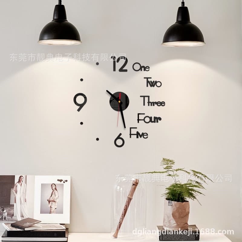 [ SẴN ] ĐỒNG HỒ 3D DÁN TƯỜNG BẢO HÀNH 1 THÁNG