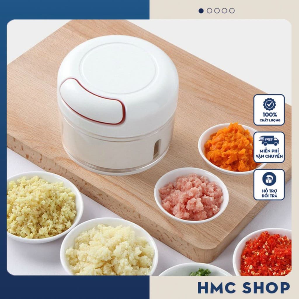 Máy xay tỏi ớt mini đa năng - Giải pháp hoàn hảo cho gian bếp bạn!