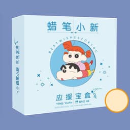 (tặng sticker) (LT.Viền tròn) Hộp quà tặng CRAYON SHIN-CHAN THIÊN QUAN TỨ PHÚC MA ĐẠO CONAN ONE PIECE bìa ngẫu nhiên 3