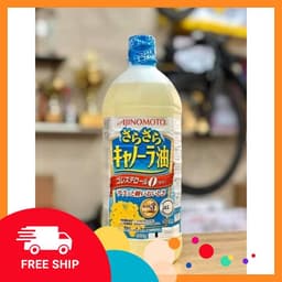 Dầu ăn hoa cải Ajinomoto Nhật Bản chai 1L 9