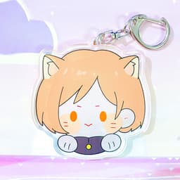 (mua 1 tặng 1) ( Mica ) Móc khóa JUJUTSU KAISEN CHÚ THUẬT HỒI CHIẾN ver NEKO quà tặng dễ thương chibi anime 8