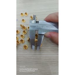 1KG Khoen ore mắt cáo 5mm Sắt xi màu Khuy ore mắt cáo bấm bạt, túi giấy Không long đền 5