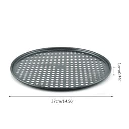 Woedpez Pizza Pan Pizza Đĩa Nướng Bánh Chống Dính Máy Nướng Bánh Chảo Giòn Khay Có Lỗ 2