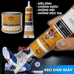 Keo dán giày, dép siêu dính dùng nhiệt trong suốt SHOES CARE không tổn thương da X5 3