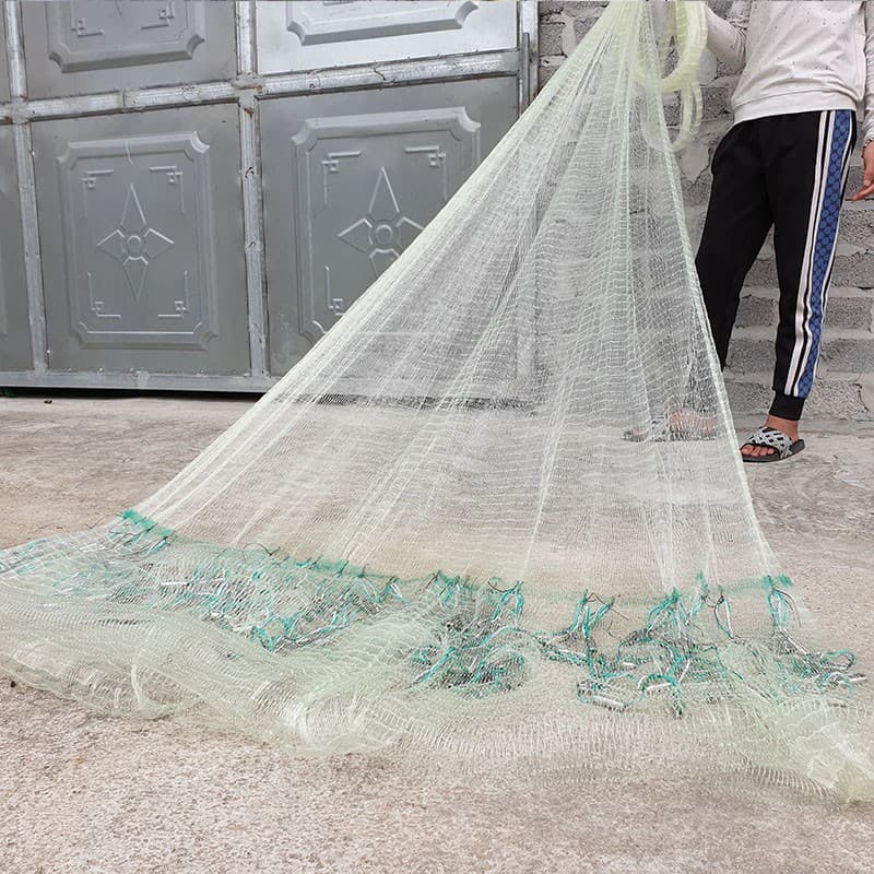 Chài Đánh Cá Chài cước  cao 3m 4m 5m mắt lưới  (4cm)