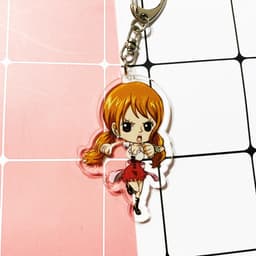 (mua 1 tặng 1) ( Mica ) Móc khóa One Piece Đảo hải tặc ver Totto Land Big Mom quà tặng dễ thương anime chibi 8
