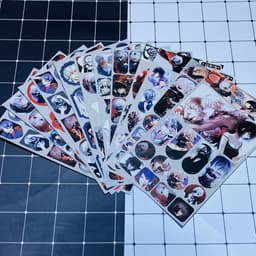 (12 tấm) Ảnh dán sticker Kimetsu no Yaiba Thanh gươm diệt quỷ in hình anime idol dễ thương 2