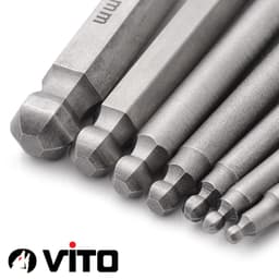 Bộ Vít Đầu Lục Giác Có Bi VITO Chân Lục Giác Thép S2 (Chọn Phân Loại) 9