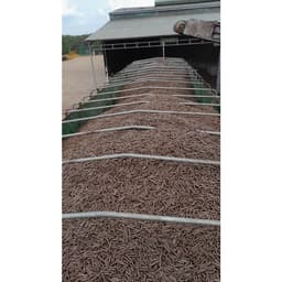 Viên nén mùn cưa (gỗ nén) 8mm Bịch 1kg Wood Pellet mặt hàng xuất khẩu hot nhất Chất đốt thân thiện môi trường 8