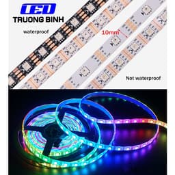 LED DÂY FULL MÀU WS2815 60LED/MÉT HỎNG 1 LED CÁC LED KHÁC VẪN HOẠT ĐỘNG ĐIỆN ÁP 12V 1