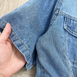 Váy Jeans dáng dài chữ A phong cách ulzzang | (ảnh thật shop chụp) 7