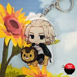 (mua 1 tặng 1) ( mica ) Móc khóa TOKYO REVENGERS ver CƯỠI THÚ Kịch Trường Của Takemichi anime chibi độc đáo 2