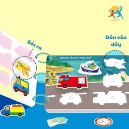 Học Liệu Bóc Dán Montessori 17 Chủ Đề Đồ Chơi Giáo Dục Sớm Cho Bé  Alokidstb Tái Sử Dụng Nhiều Lần 2
