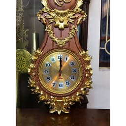 Tranh Đồng Hồ Gỗ Hương Đá Kích Thước 30*60cm 8