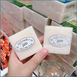 Xà Phòng Cám Gạo Thái Lan JAM RICE MILK SOAP 65gr 4