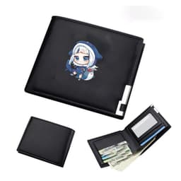 Ví da cầm tay nam nữ in hình GAWR GURA Hololive Vtuber anime chibi thời trang cá tính 5