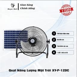 Quạt năng lượng mặt trời, quạt chất lượng cao - năng lượng mặt trời MAYOR WOLF 1
