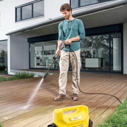 Máy phun rửa áp lực cao Karcher K 2 Horizontal động cơ chổi than, áp lực 110 bar và đã bao gồm dây cấp nước 9