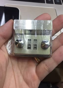 Khóa Số Cho Cặp Da & Ví Da 2