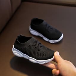 [Form nhỏ tăng 2 size] Giày gấu chun bé trai, bé gái - Hàng loại 1 full hộp FORM NHỎ [278.9,280] 3