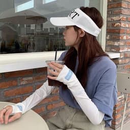 Găng Tay Chống Nắng Và Tia UV Bằng Lụa Lạnh Bảo Vệ Tay Khi Chạy Bộ Ngoài Trời  Sweet VINBEO-[AĐ08] 1
