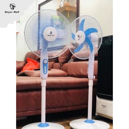 Quạt năng lượng mặt trời, quạt tích điện năng lượng mặt trời Chính Hãng Mayor Wolf 18w 6